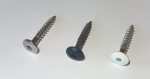 Fassadenschrauben Edelstahl 5,5 x 3,5 mm 100 Stk RAL 9010 weiß